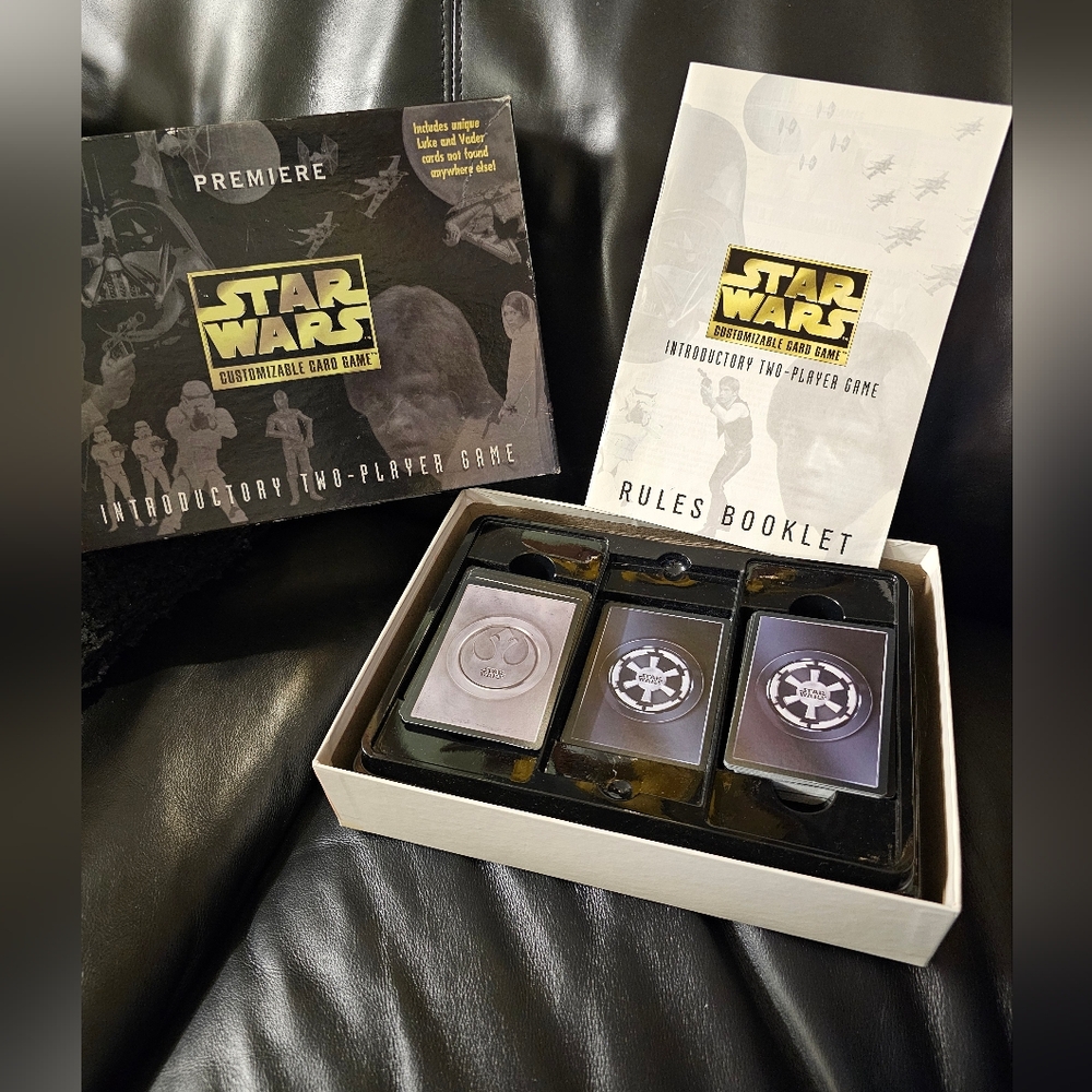 Star Wars Premier Introductory Two player Card Game Circa 1995 EUC - Picture 5 of 8